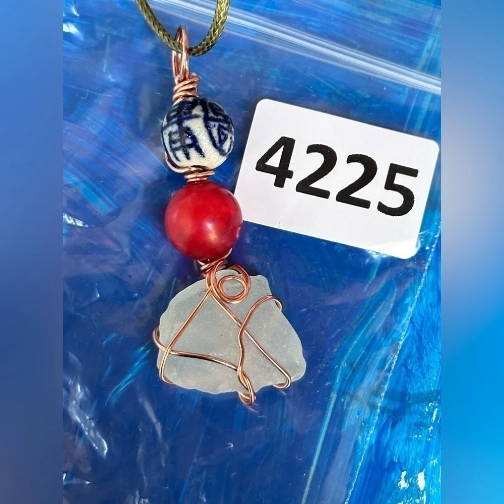 Handmade sea glass
